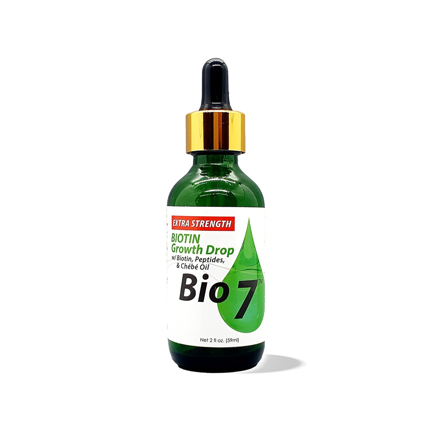 By Natures Bio 7 Extra Strength Biotin Growth Drop 2oz